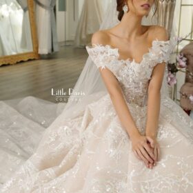 Off-shoulder Ball Gowns